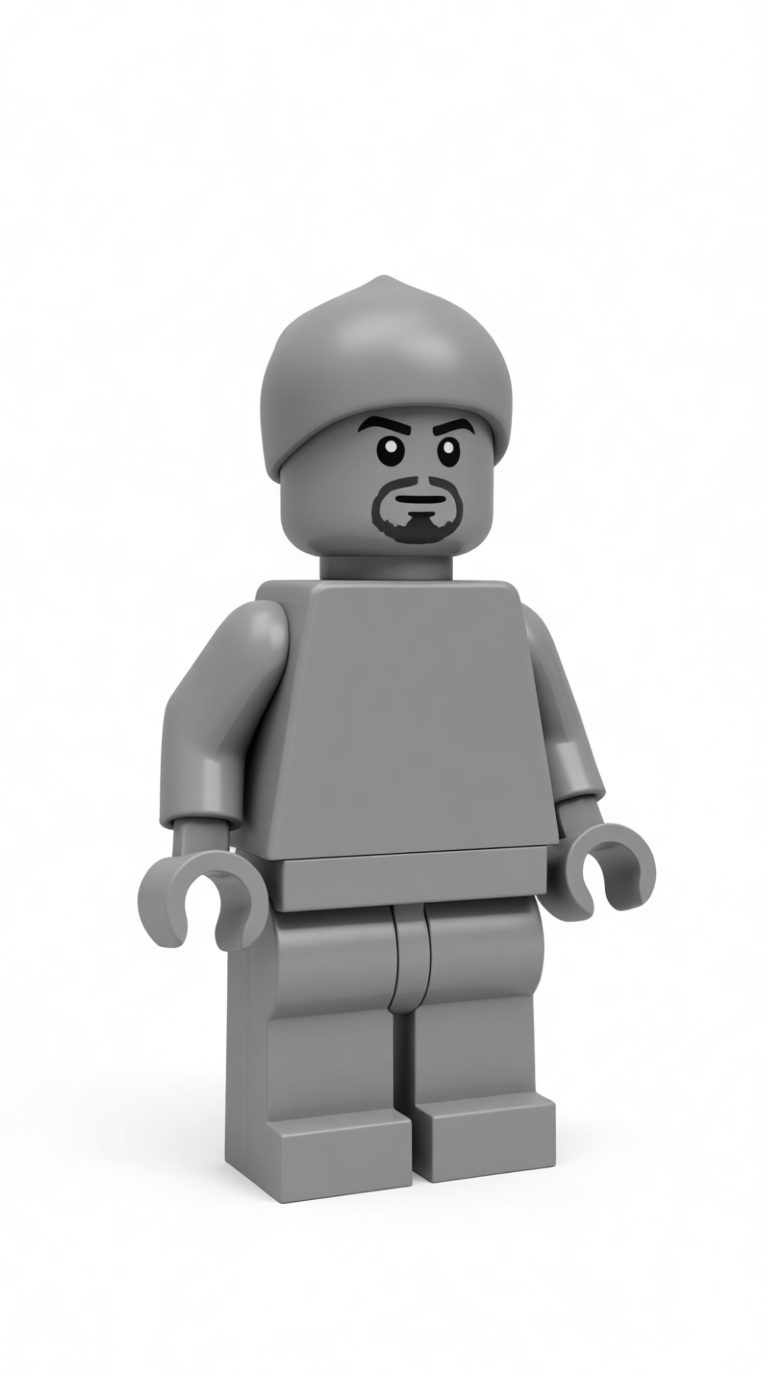 Custom Beanie Lego Figurine free 3D printable STL