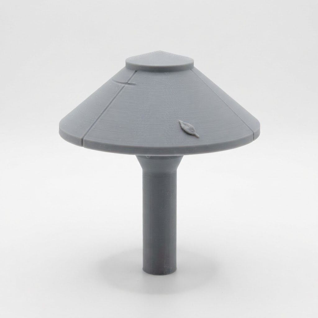 Asian Conical Hat Figurine free 3D printable STL