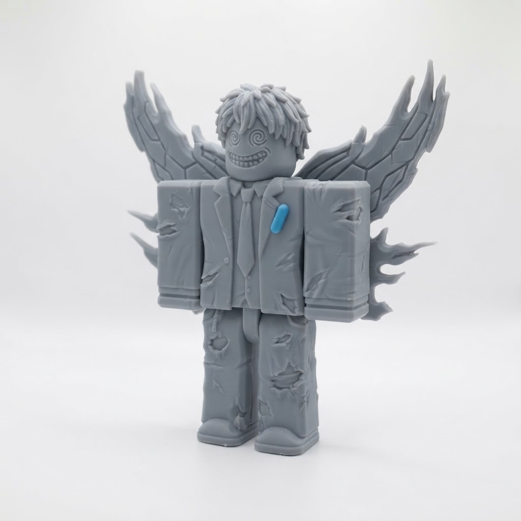 Stylised Animated Character Figurine free 3D printable STL