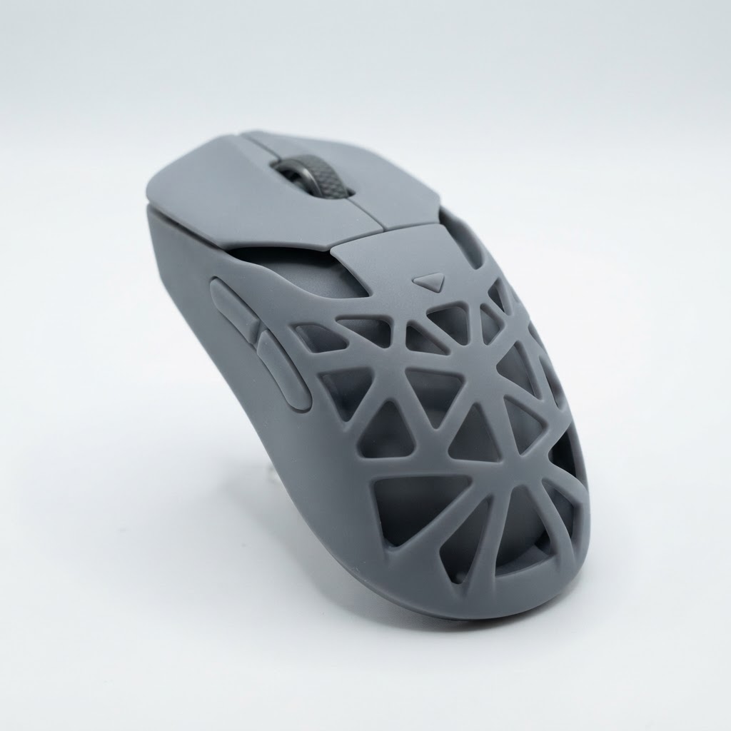Honeycomb Mouse Shell free 3D printable STL