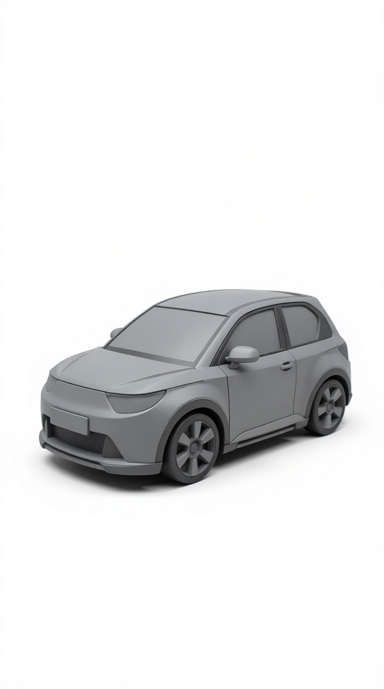 Honda E Model Car free 3D printable STL