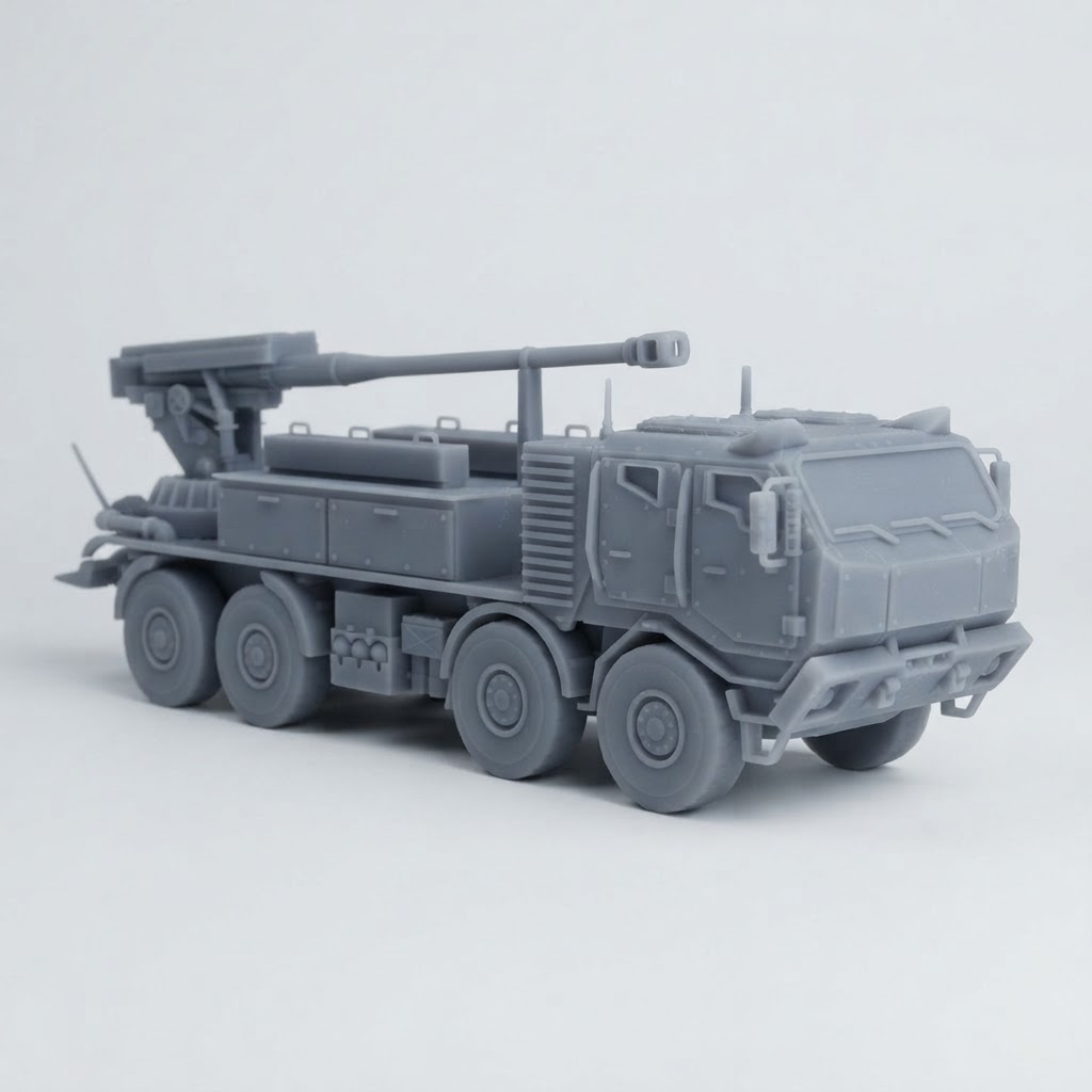 M142 HIMARS Model Truck free 3D printable STL