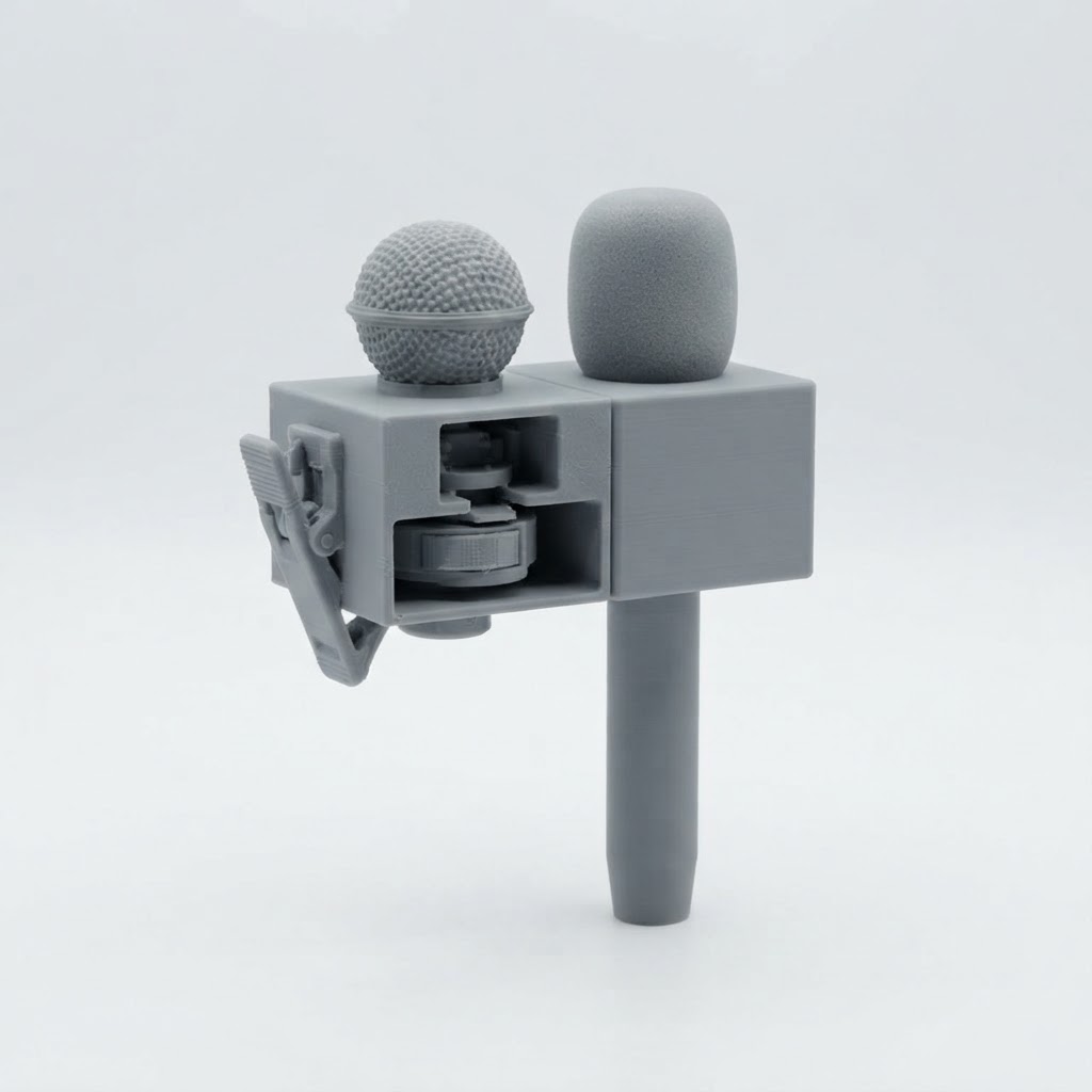 Saramonic Mini Microphone Model free 3D printable STL