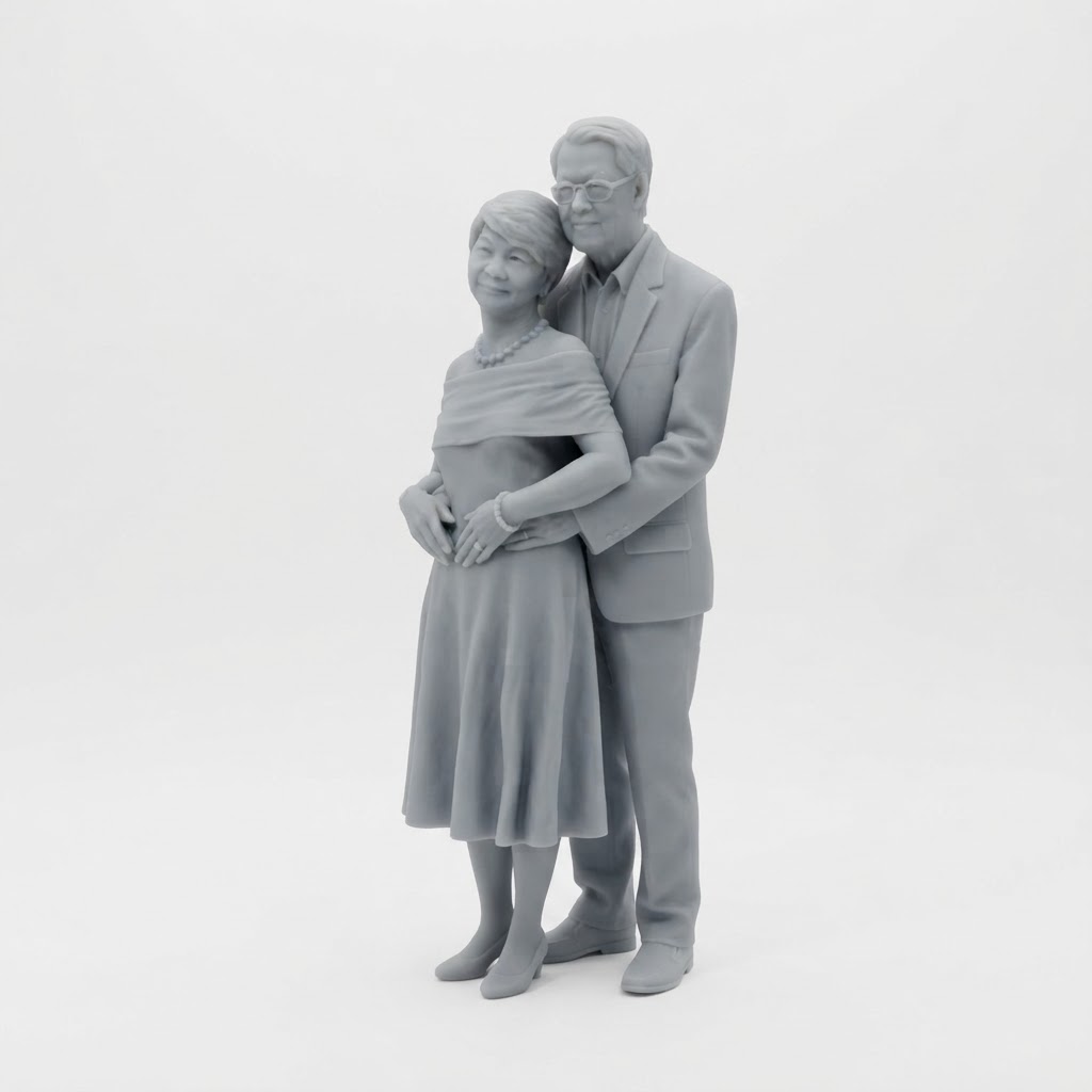 Romantic Couple Figurine free 3D printable STL