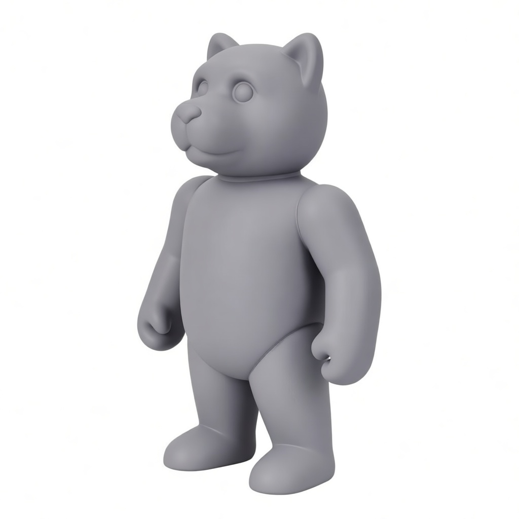 Bear Trophy Figurine free 3D printable STL