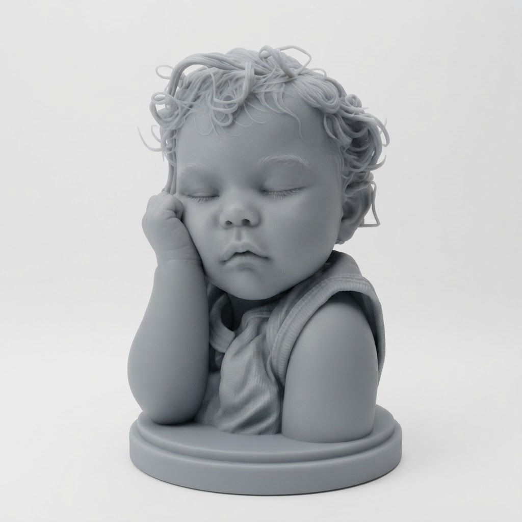 João Guilherme Baby Bust free 3D printable STL