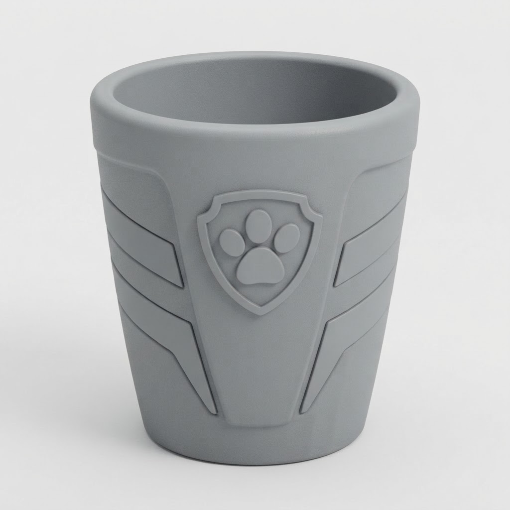 Paw Patrol Shield Cup free 3D printable STL