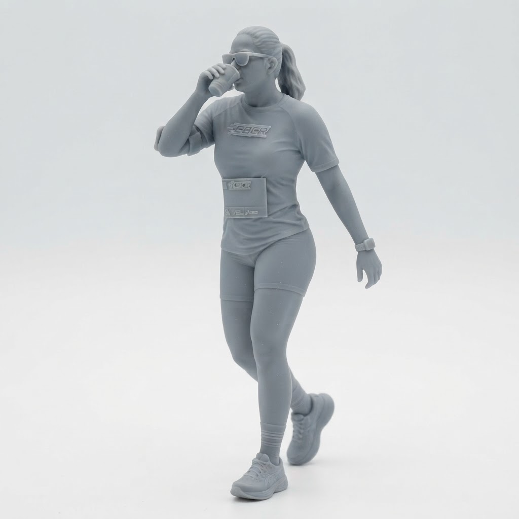 Stylised Woman Figurine free 3D printable STL