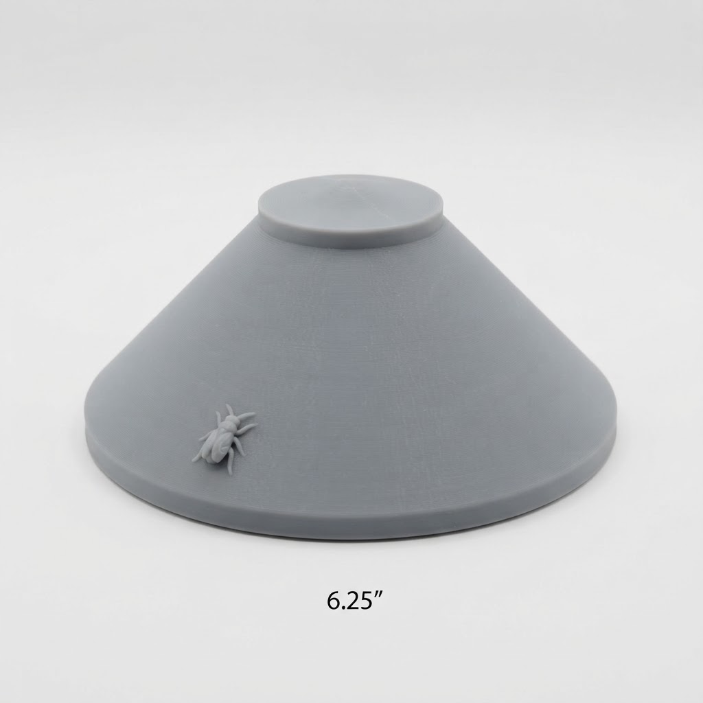 Landscape Light Dome Top free 3D printable STL