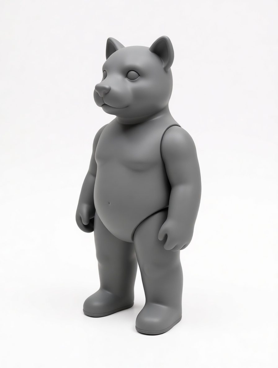 Shiba Inu Anthropomorphic Figurine free 3D printable STL