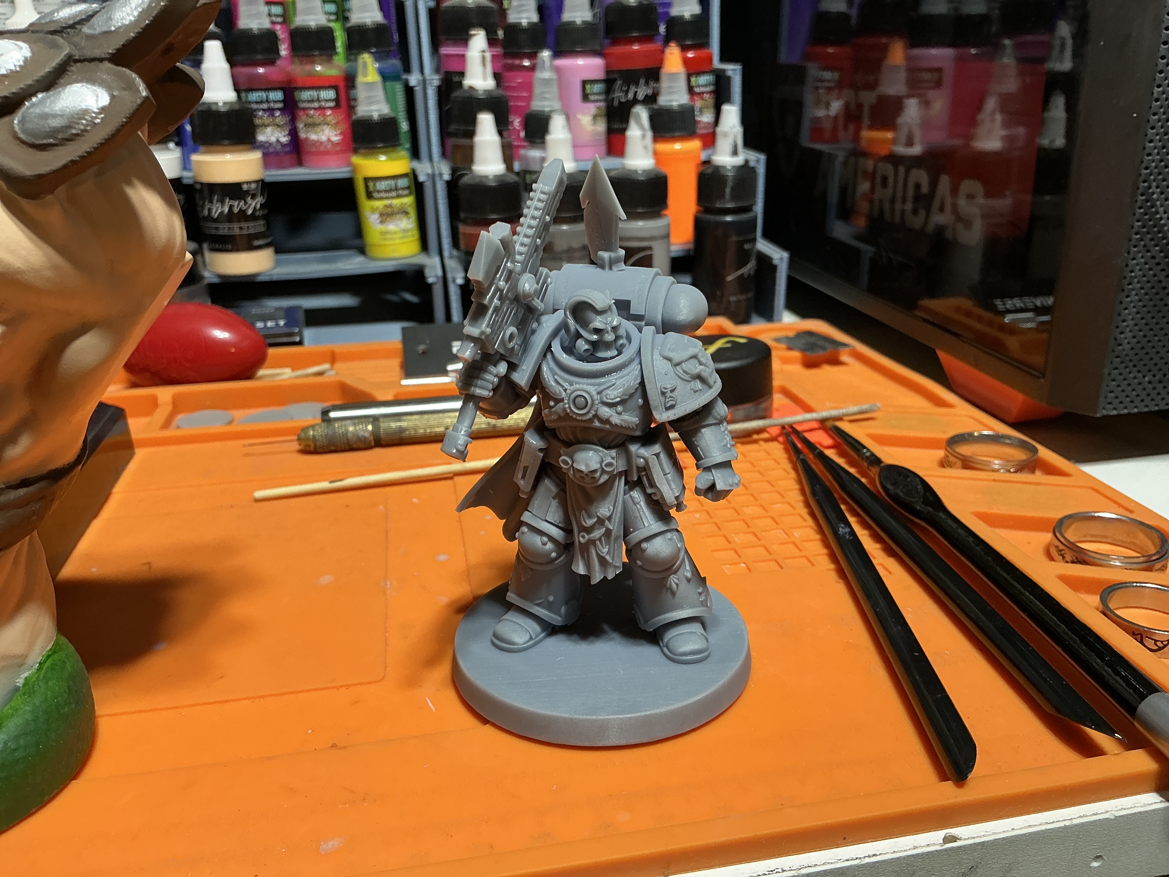 Warhammer Soldier Miniature printed by Maker BD56