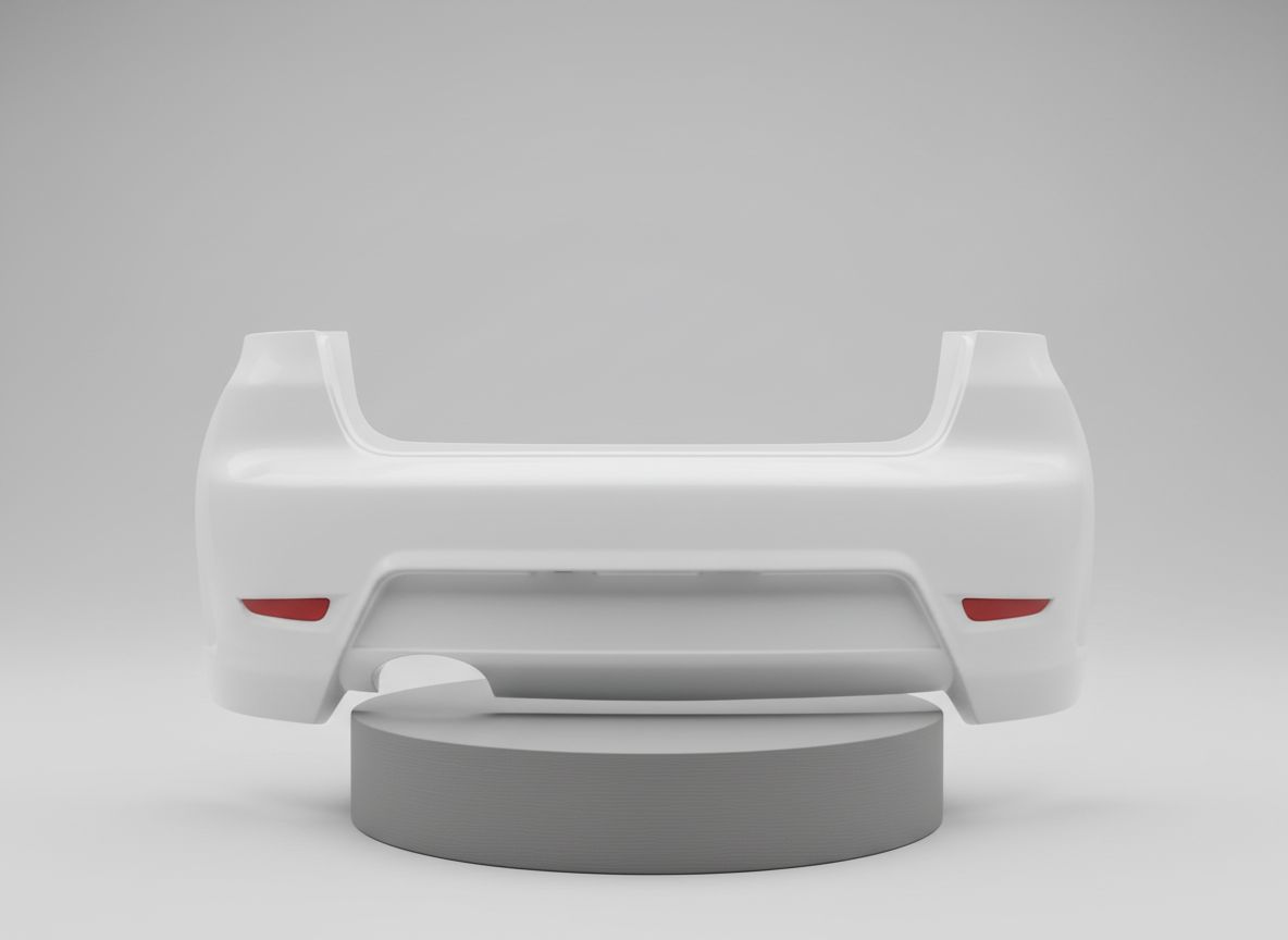 Sleek Car Bumper Model free 3D printable STL
