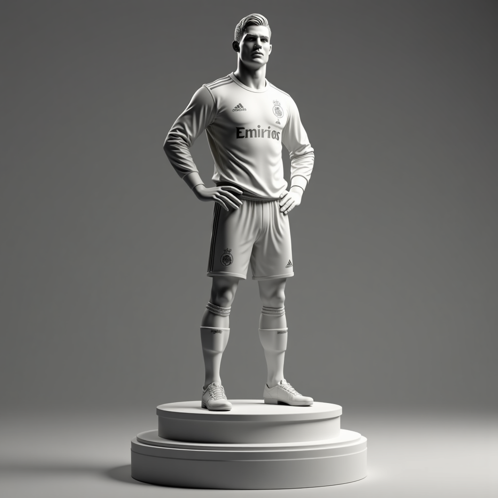 Ronaldo 3D Model free 3D printable STL