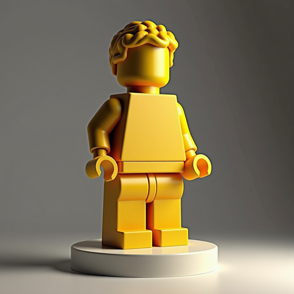 Lego Brick Man Model free 3D printable STL