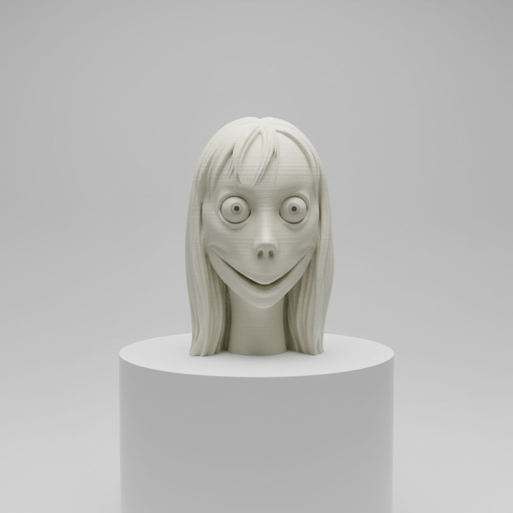 Whimsical Character Bust free 3D printable STL