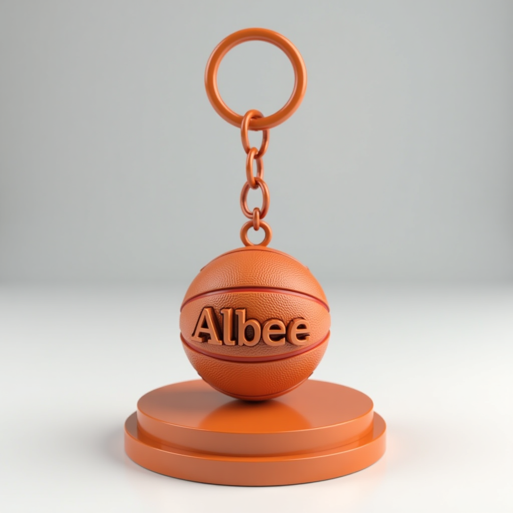 Basketball Keyring Spinner free 3D printable STL