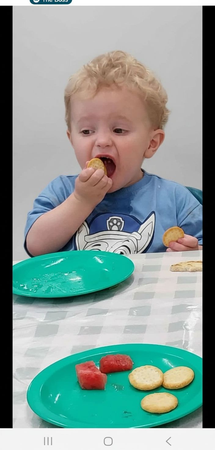 Child Enjoying Snack free 3D printable STL
