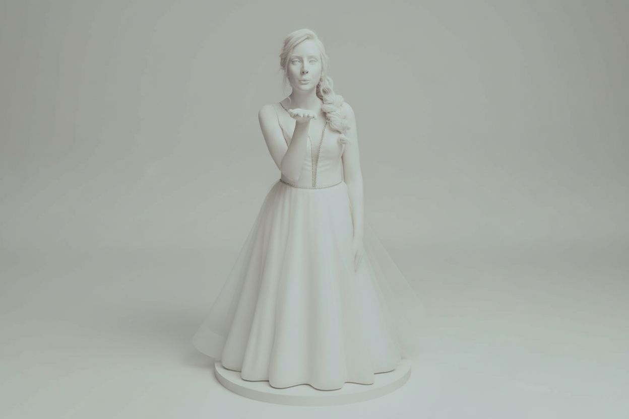 Elegant Figurative Sculpture free 3D printable STL