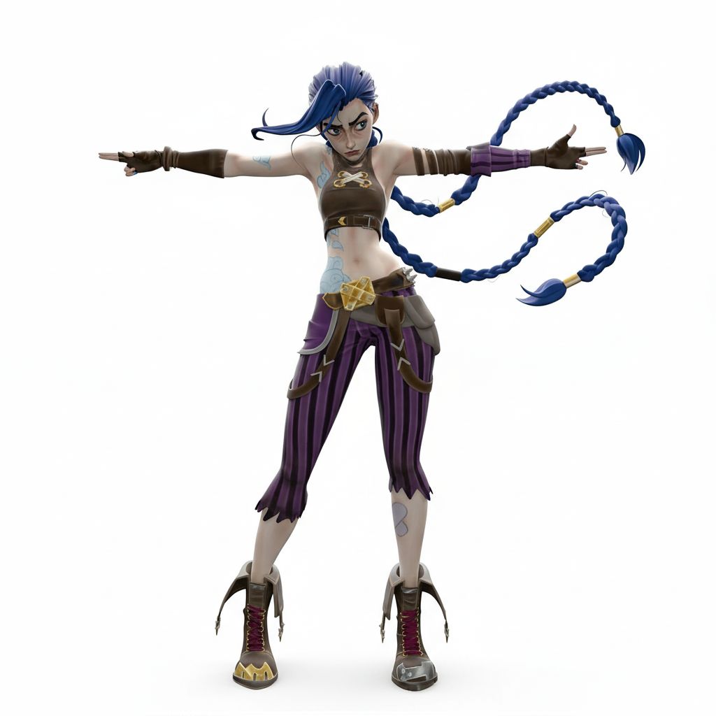 Dynamic Fantasy Character free 3D printable STL