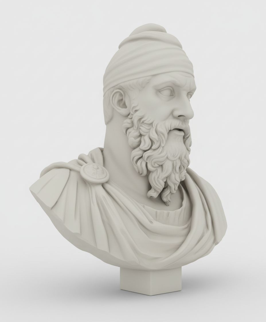 Classic Bust Sculpture free 3D printable STL