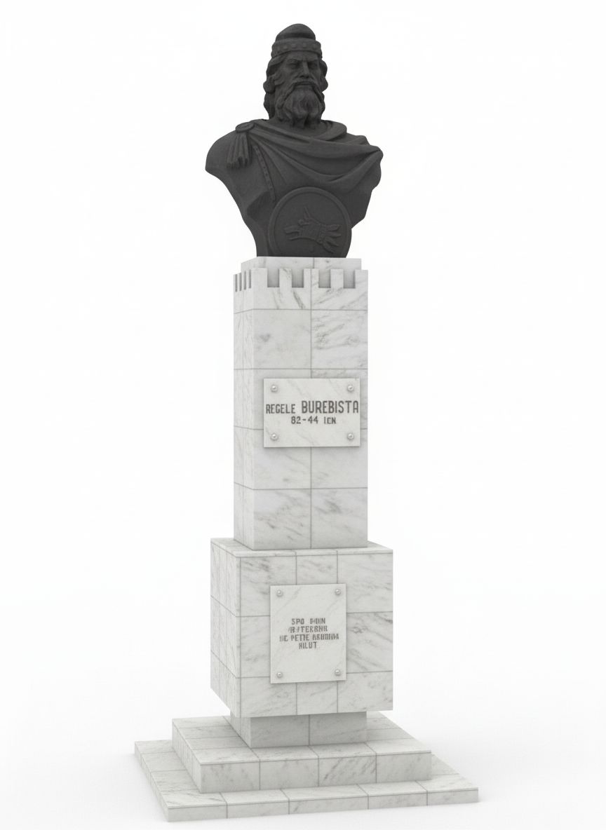 Burebista Monument Bust free 3D printable STL