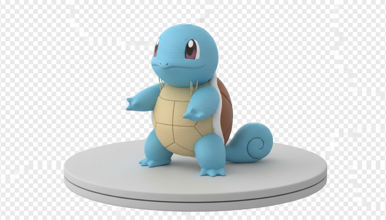 Cute Water Creature free 3D printable STL