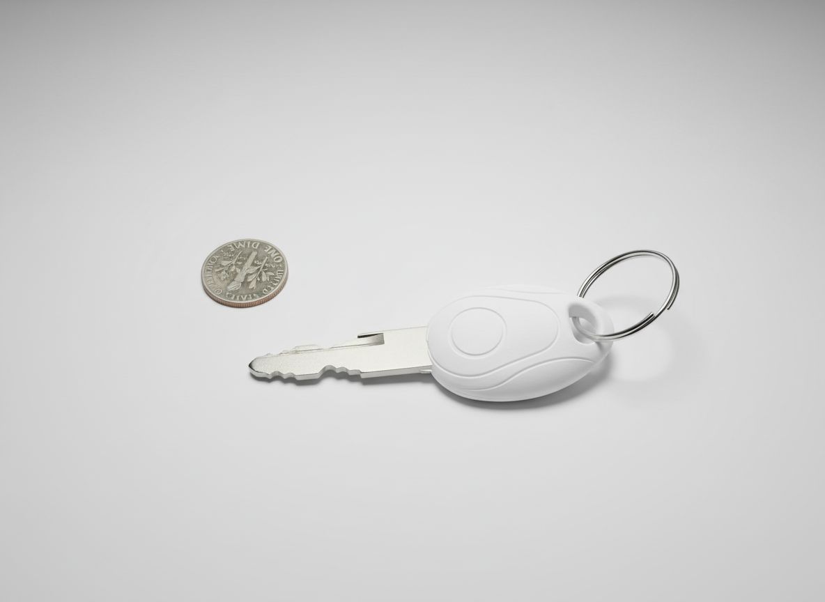 Stylish Key with Coin free 3D printable STL