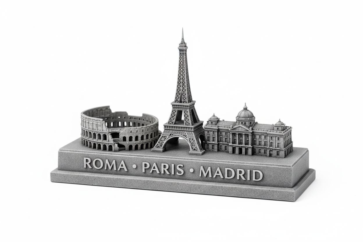 Famous Landmarks Miniature free 3D printable STL
