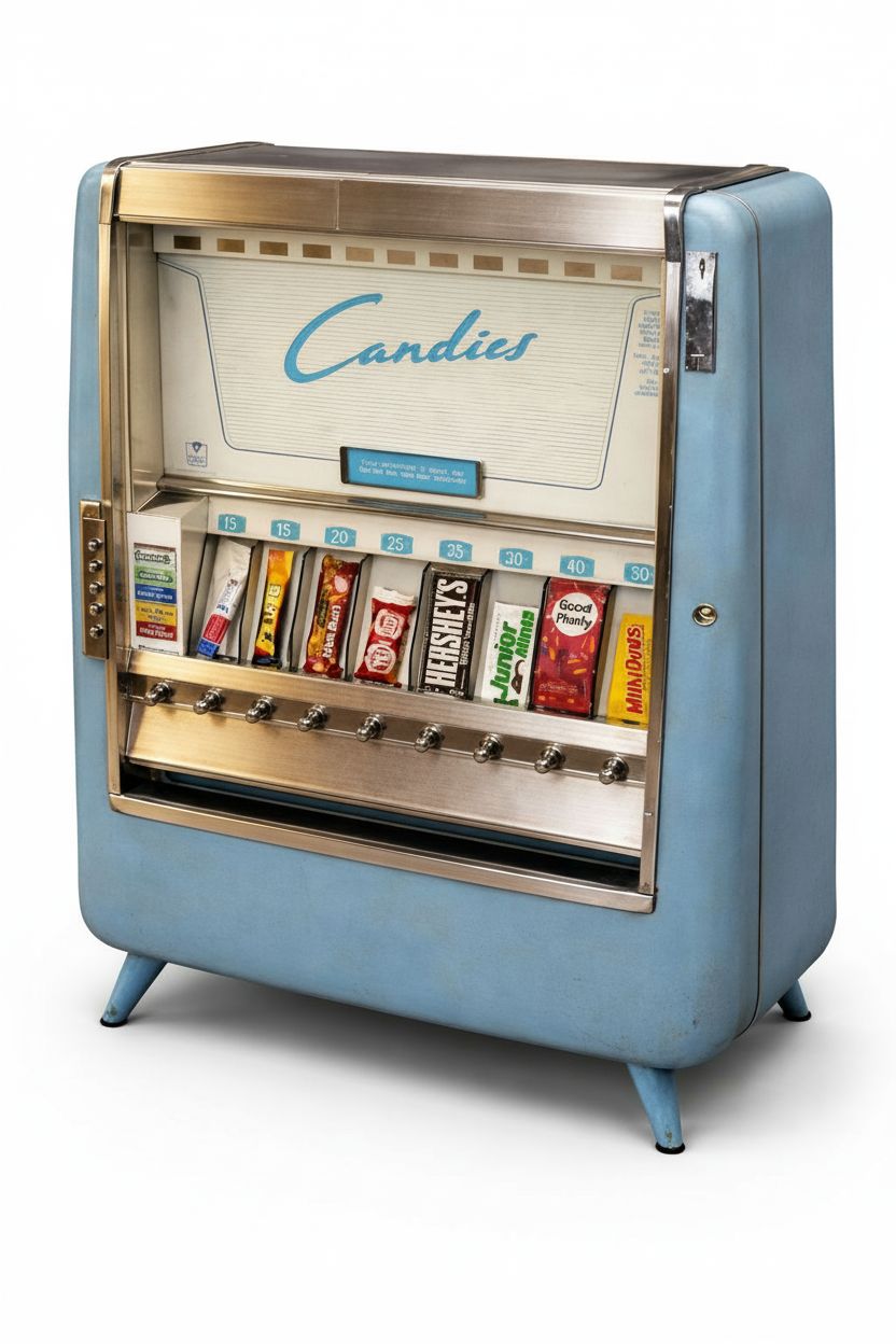 Vintage Candy Dispenser free 3D printable STL