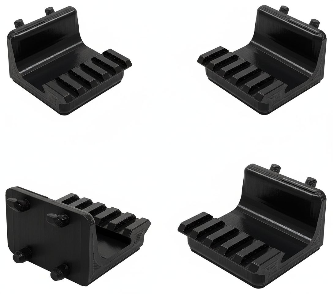 3D Printed Mounting Bracket free 3D printable STL