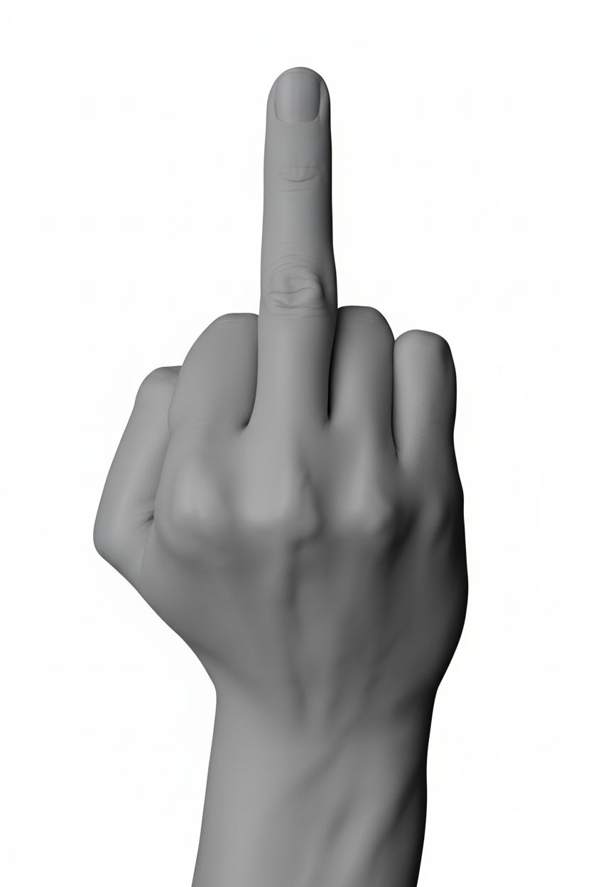 Expressive Hand Gesture Model free 3D printable STL