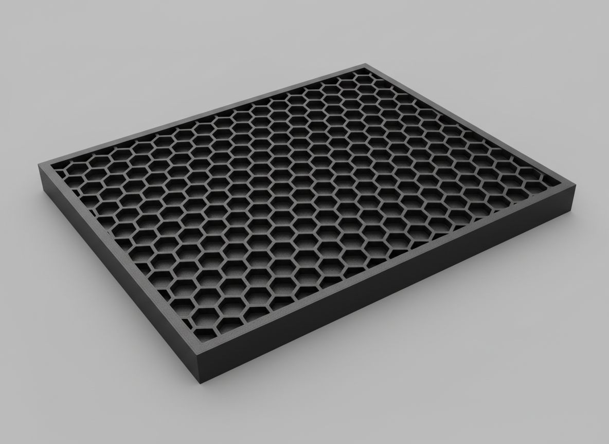 Honeycomb Panel Design free 3D printable STL