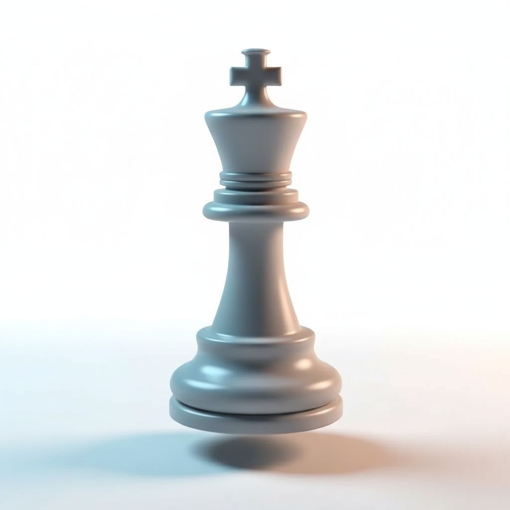 Elegant Chess King Model free 3D printable STL