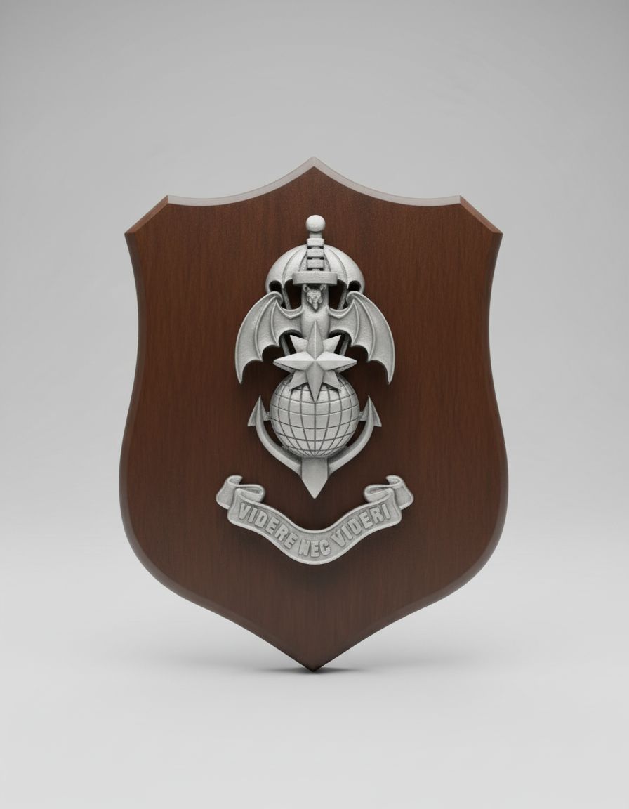 Stylized Military Emblem free 3D printable STL