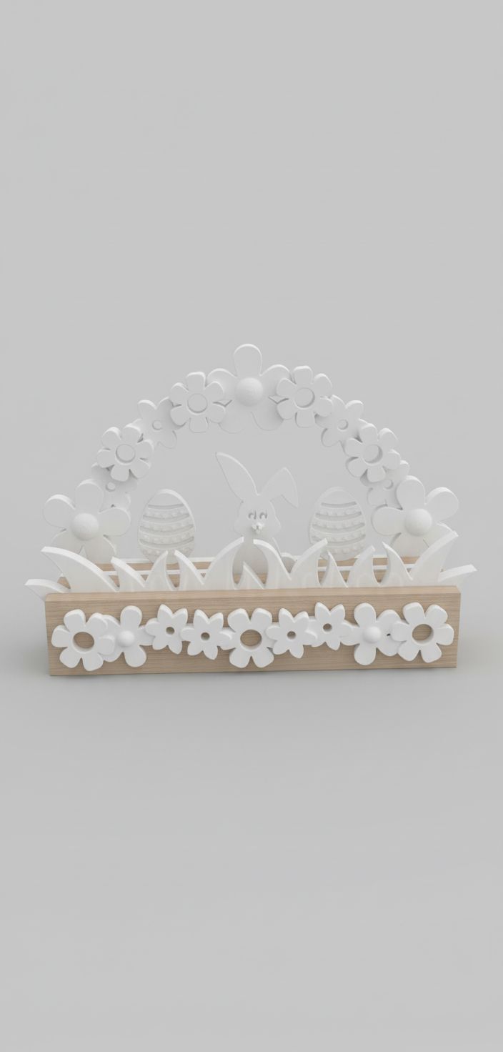 Easter Basket Design free 3D printable STL