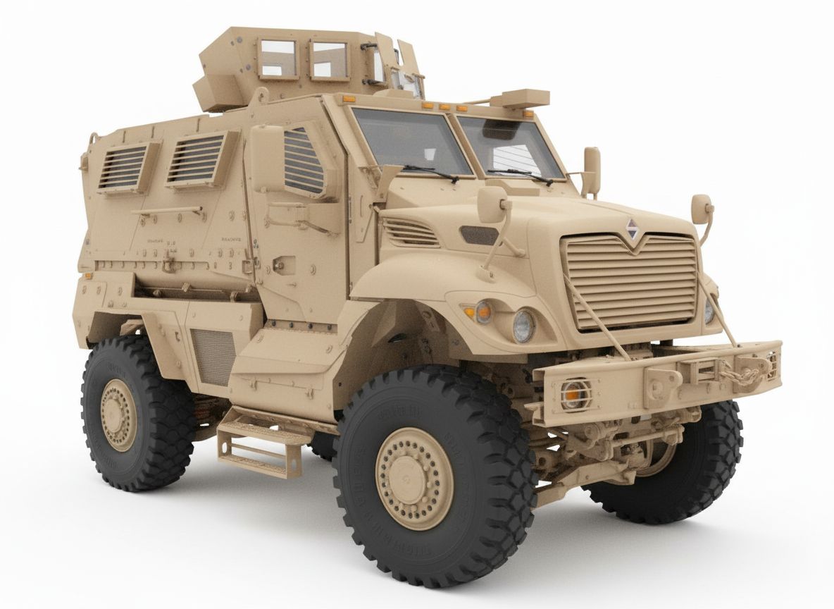 Tactical Desert Vehicle free 3D printable STL