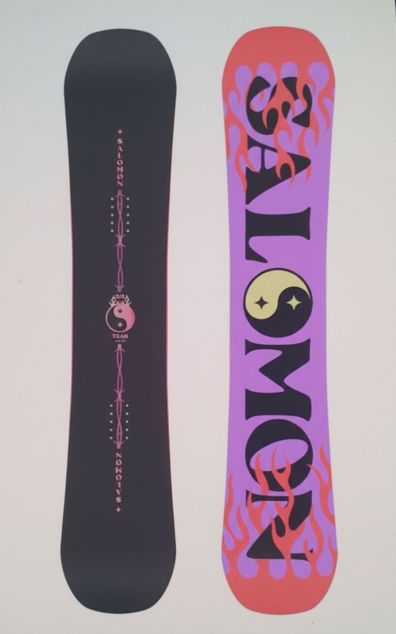 Colorful Snowboard Design free 3D printable STL
