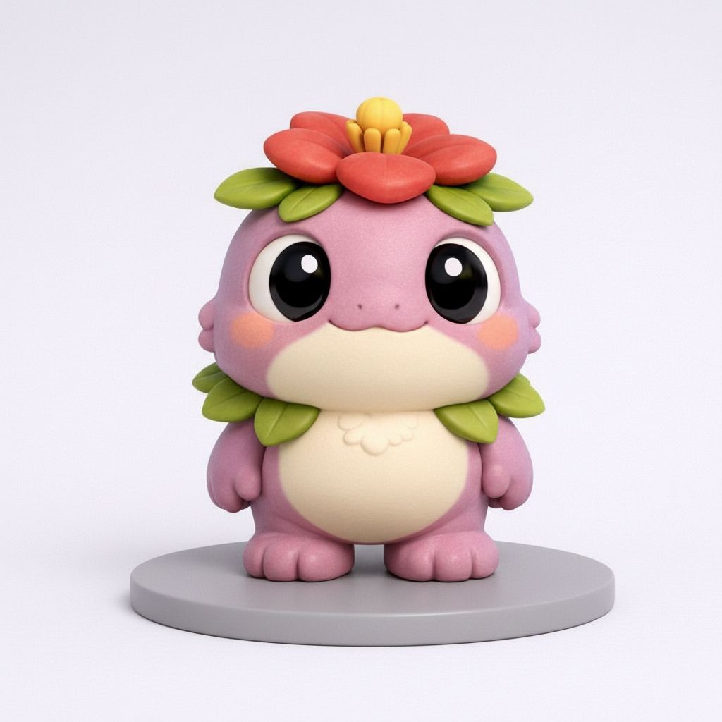 Cute Fantasy Creature free 3D printable STL