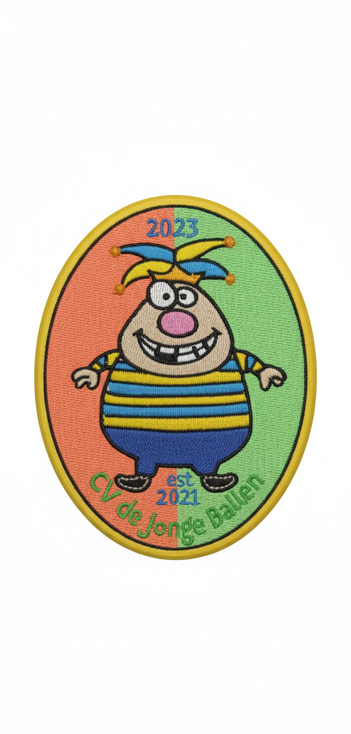 Colorful Cartoon Badge free 3D printable STL