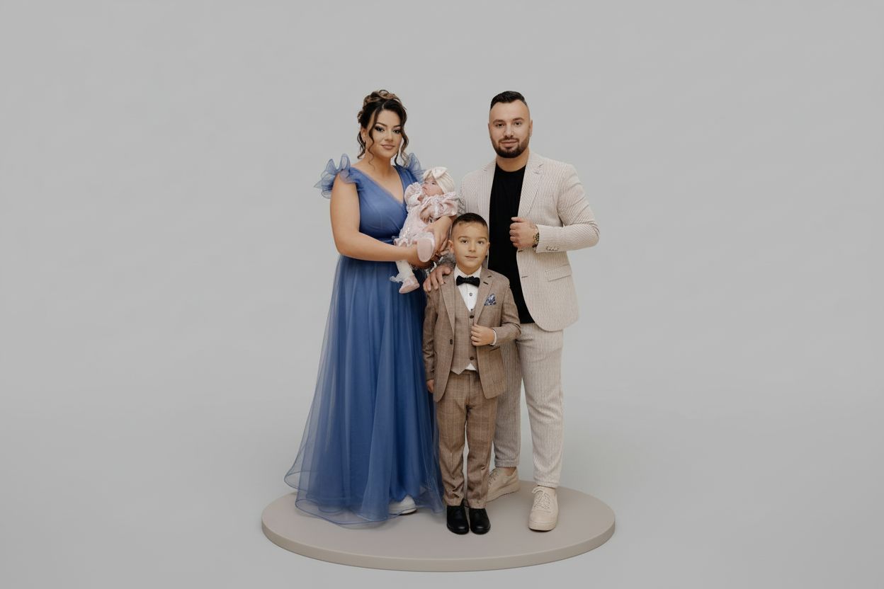 Elegant Family Portrait free 3D printable STL