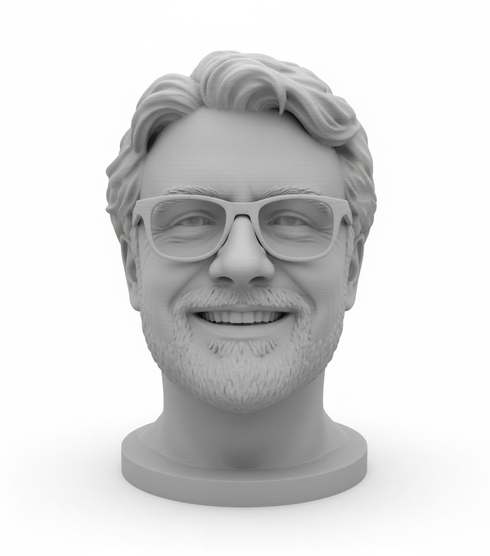 Stylized Human Bust free 3D printable STL