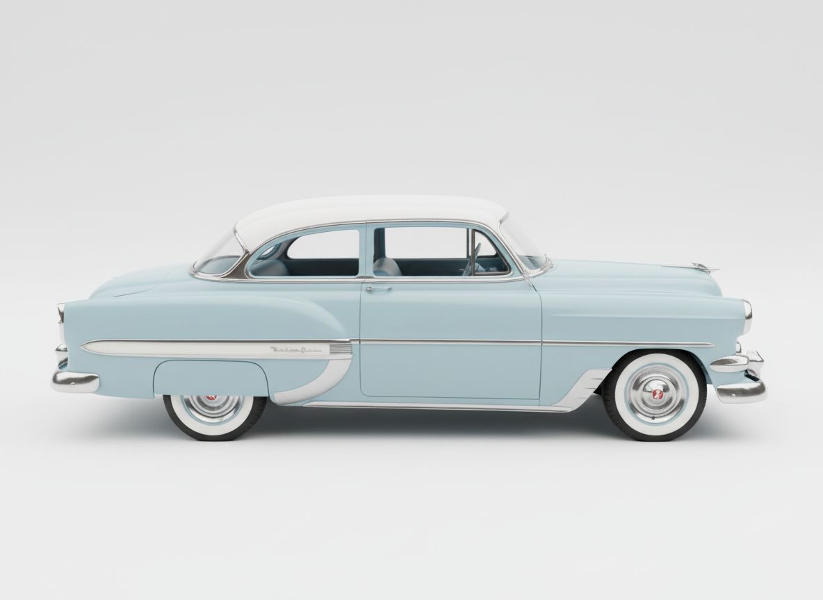 Classic Blue Sedan free 3D printable STL