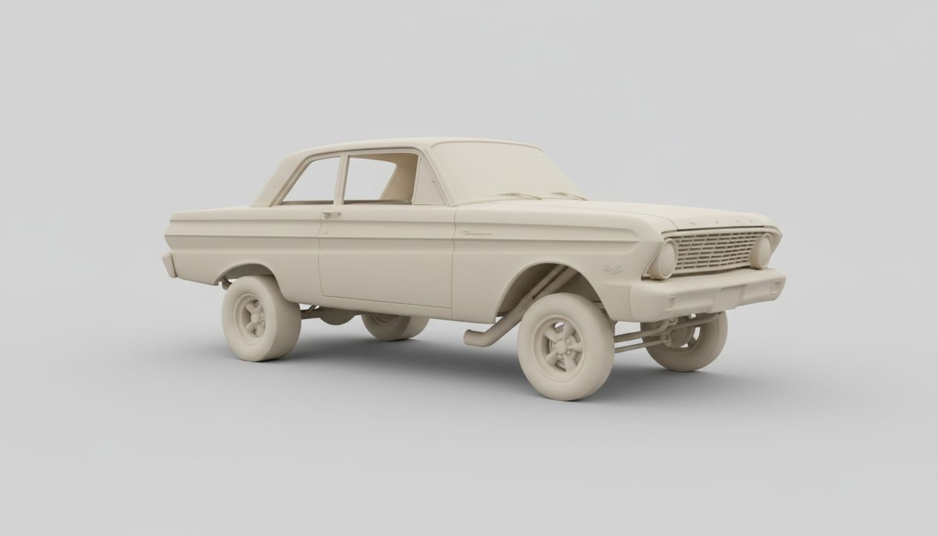 Classic Car Model free 3D printable STL