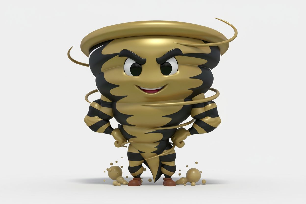 Playful Tornado Character free 3D printable STL